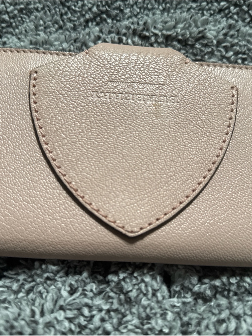 Blush Pink Snap Wallet - Picture 2 of 4